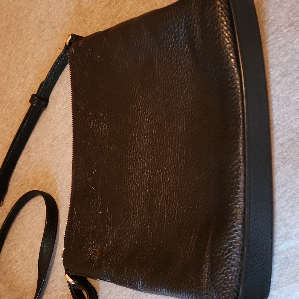 Kate Spade Black Pebbled Leathwr Crossbody Bag - Picture 14 of 16